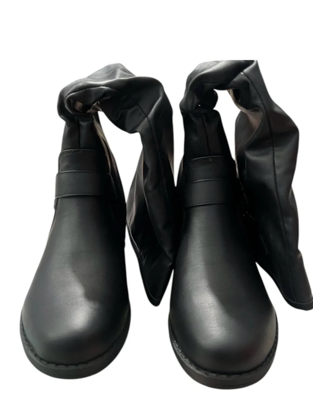 Journee collection black knee high boots